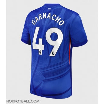 Billige Fotballdrakt Chelsea Alejandro Garnacho #49 Replika Hjemmedrakt 2025-26 Kortermet